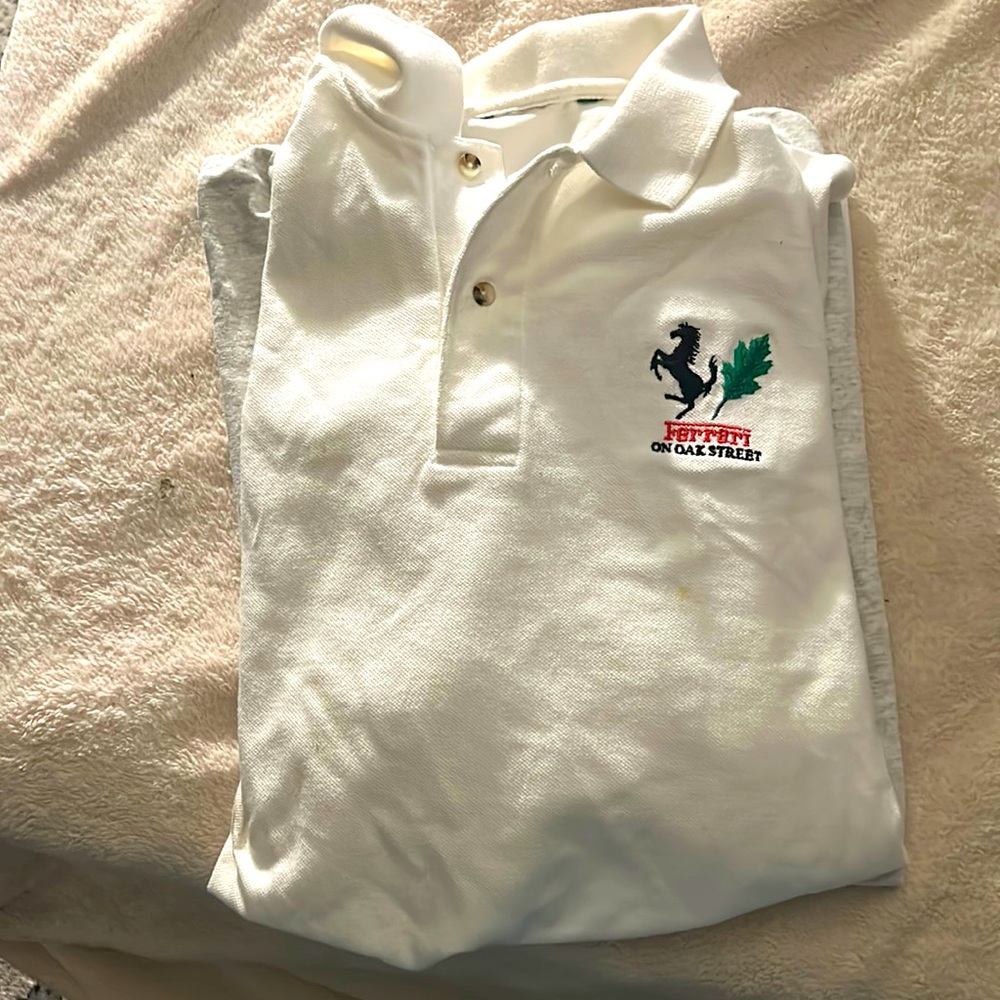 Vintage ferrari polo shirt